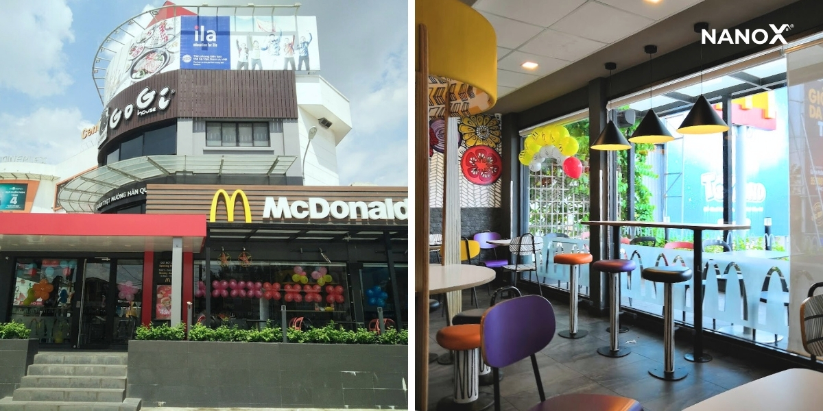 dán phim cách nhiệt chuỗi nhà hàng thức ăn nhanh mc donald - nanox 