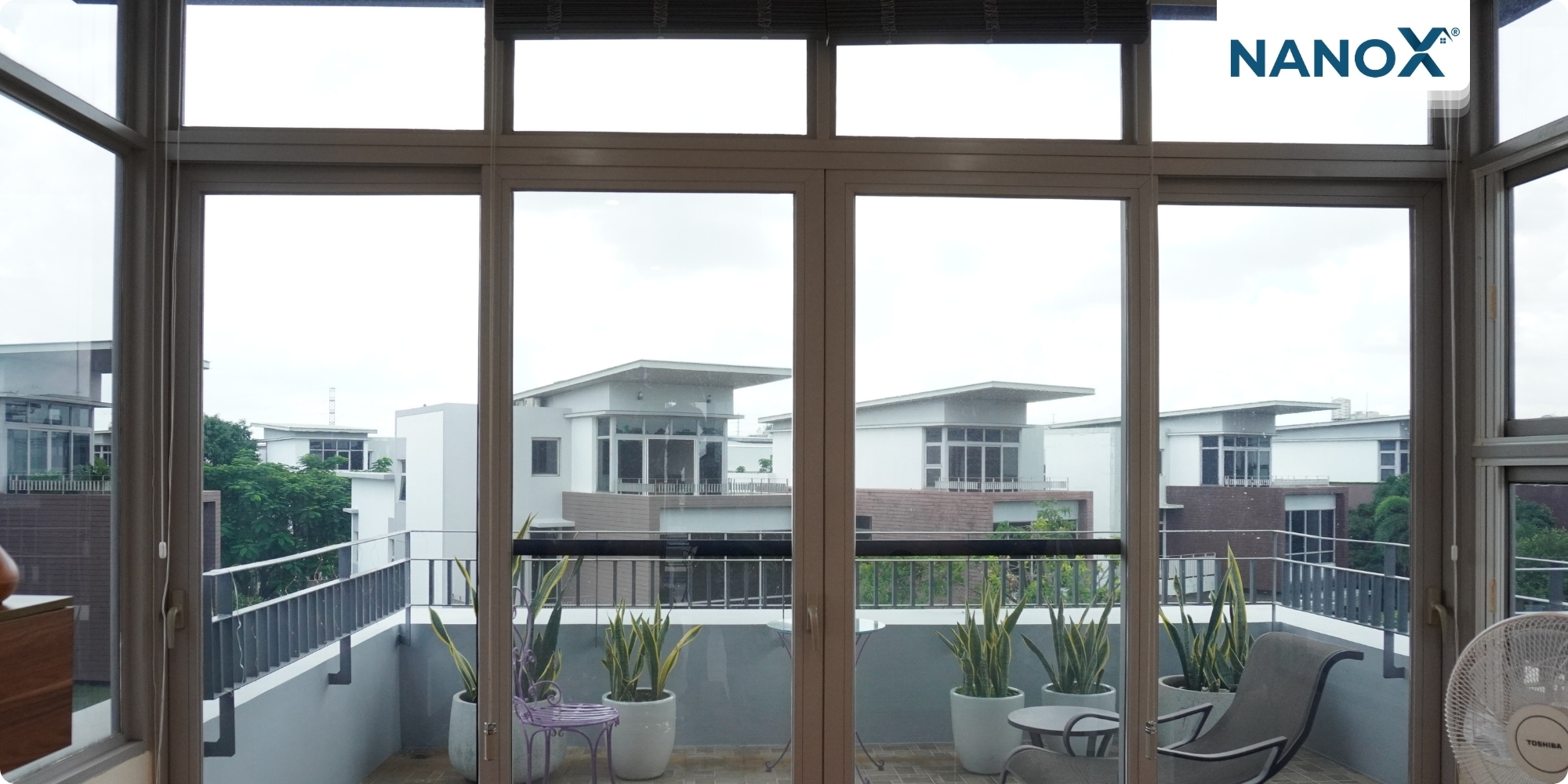 Dán phim cách nhiệt biệt thự Riviera Cove