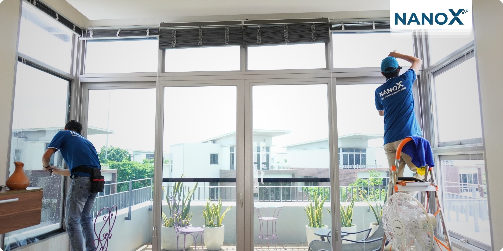 Dán phim cách nhiệt biệt thự Riviera Cove