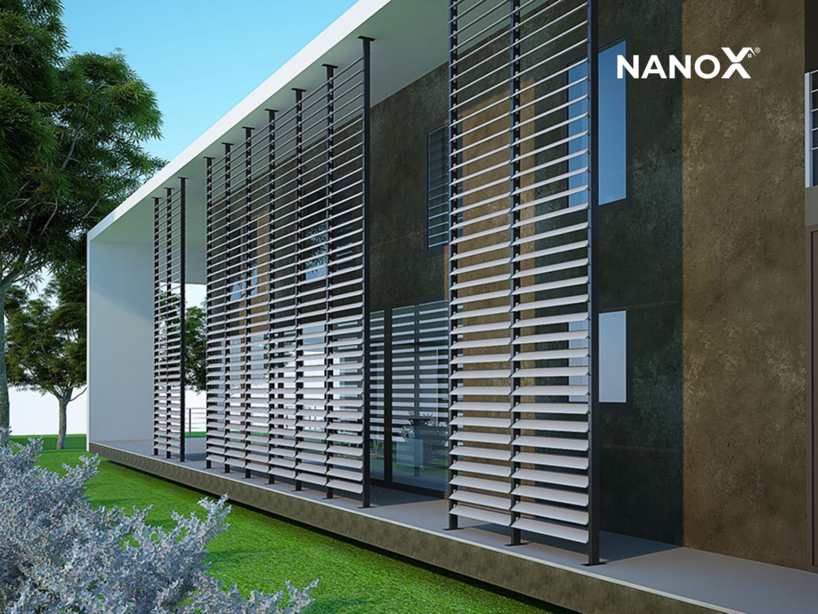 10 Biện pháp giúp chống nóng cho nhà hướng Tây 7 hệ thống lam che nắng nhà hướng tây