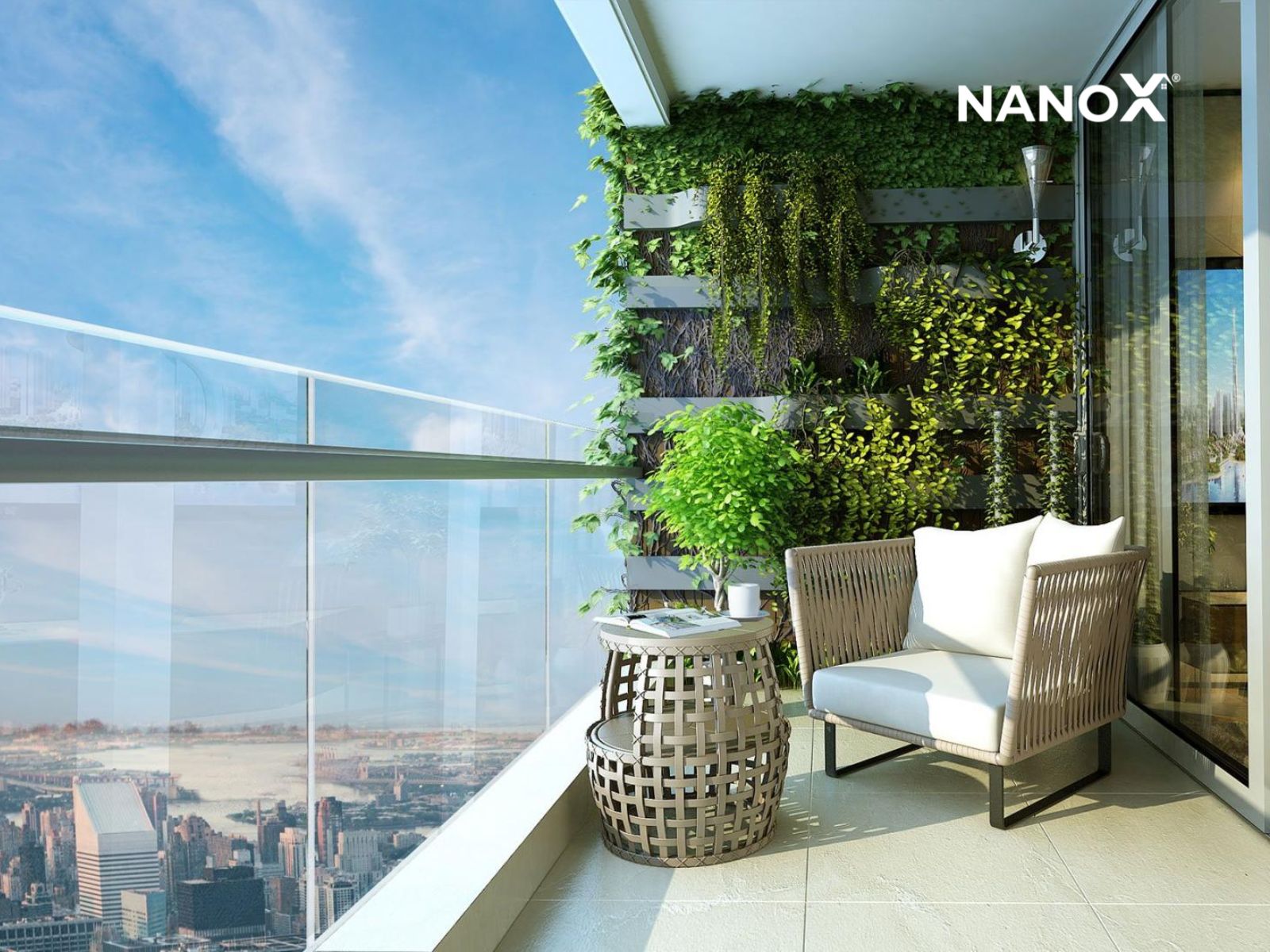 10 Biện pháp giúp chống nóng cho nhà hướng Tây 10 dùng lô gia chóng nóng cho cửa sổ hướng tây