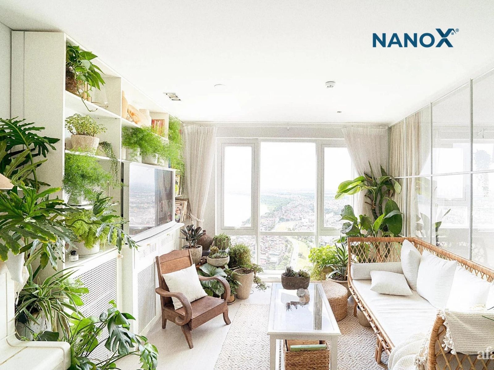 9 giải pháp chống nóng chung cư hiệu quả nhất 8 phòng chung cư với nhiều cây xanh