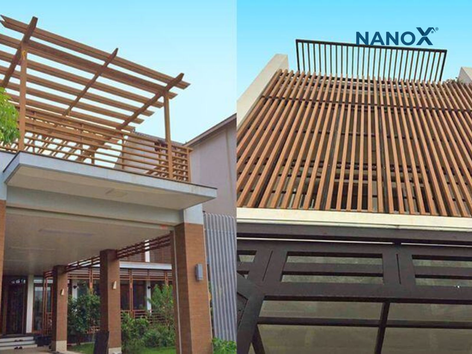 7 Giải pháp chống nóng cho cửa kính nhà ở hiệu quả 6 dùng lam chắn nắng chống nóng nhà kính