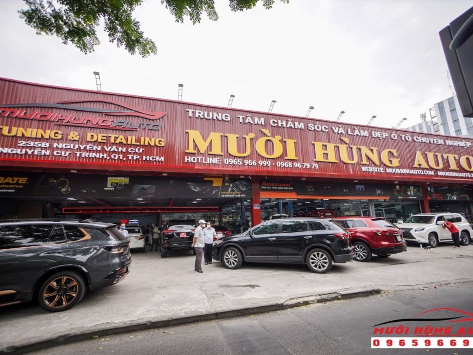 Top 10 địa chỉ dán phim cách nhiệt ô tô chất lượng, giá tốt tại TP.HCM 3 Công ty Mười Hùng
