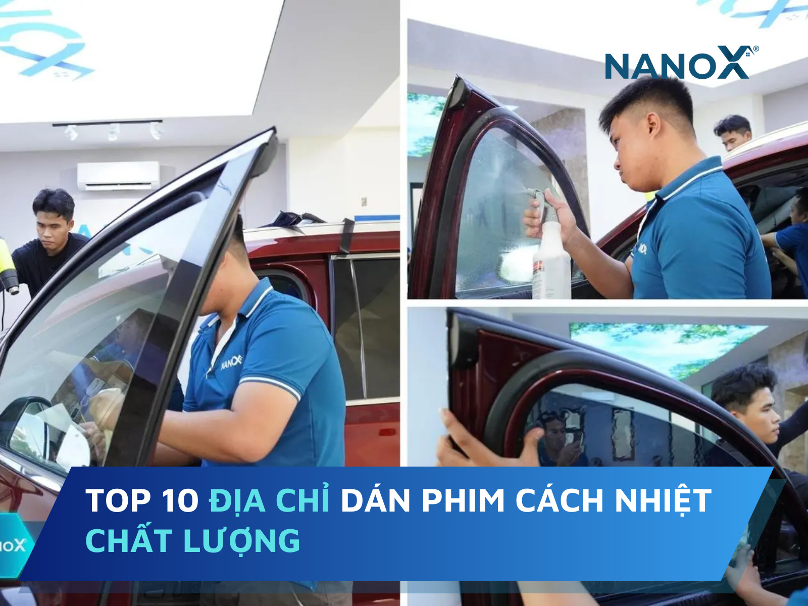 Top 10 địa chỉ dán phim cách nhiệt ô tô chất lượng, giá tốt tại TP.HCM 1 địa chỉ dán phim cách nhiệt