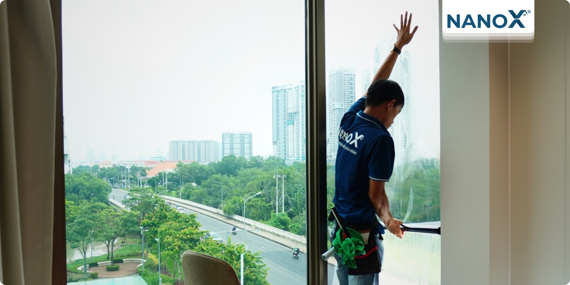 Dán phim cách nhiệt căn hộ The Peak Midtown