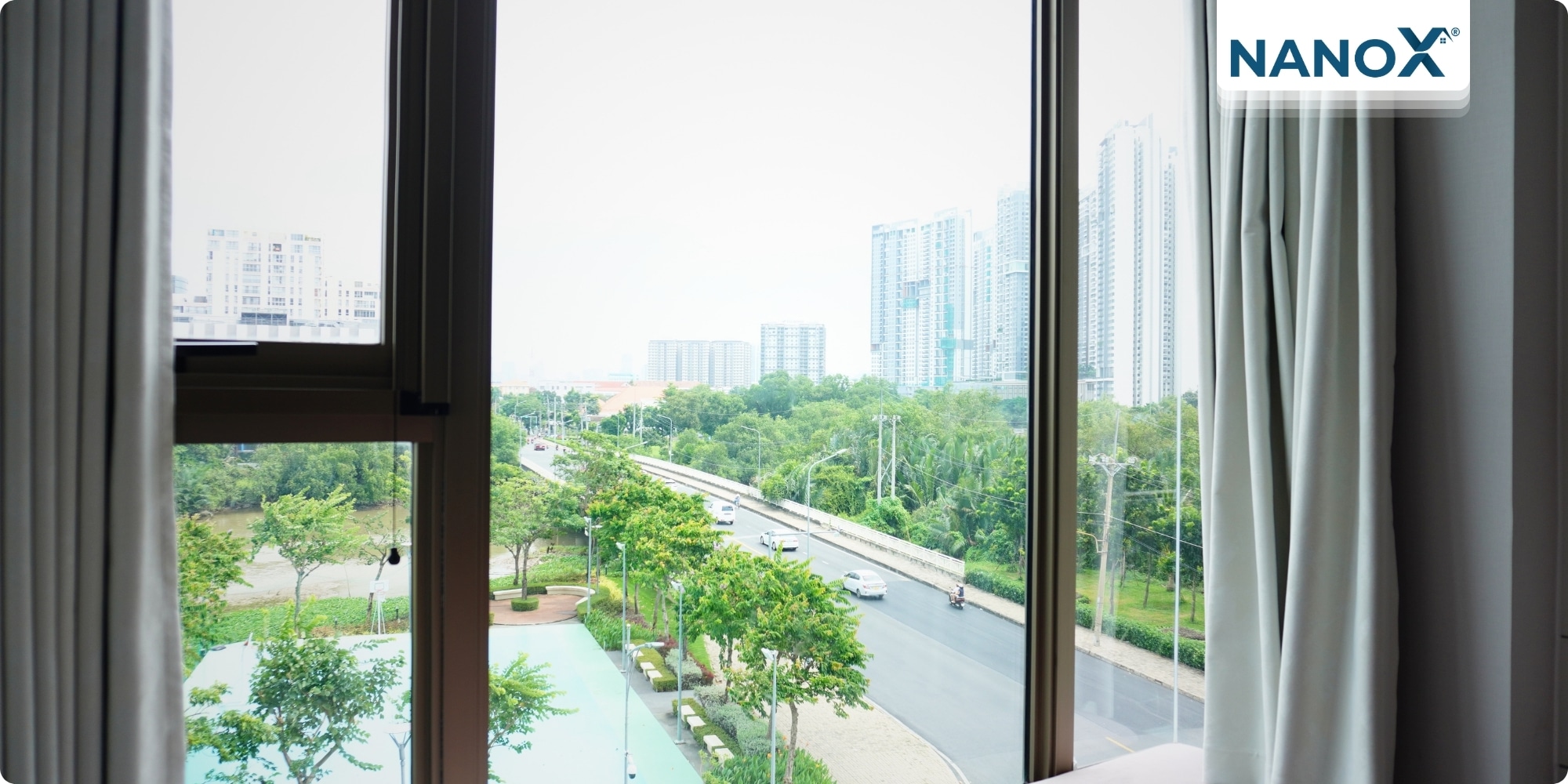 Dán phim cách nhiệt căn hộ The Peak Midtown