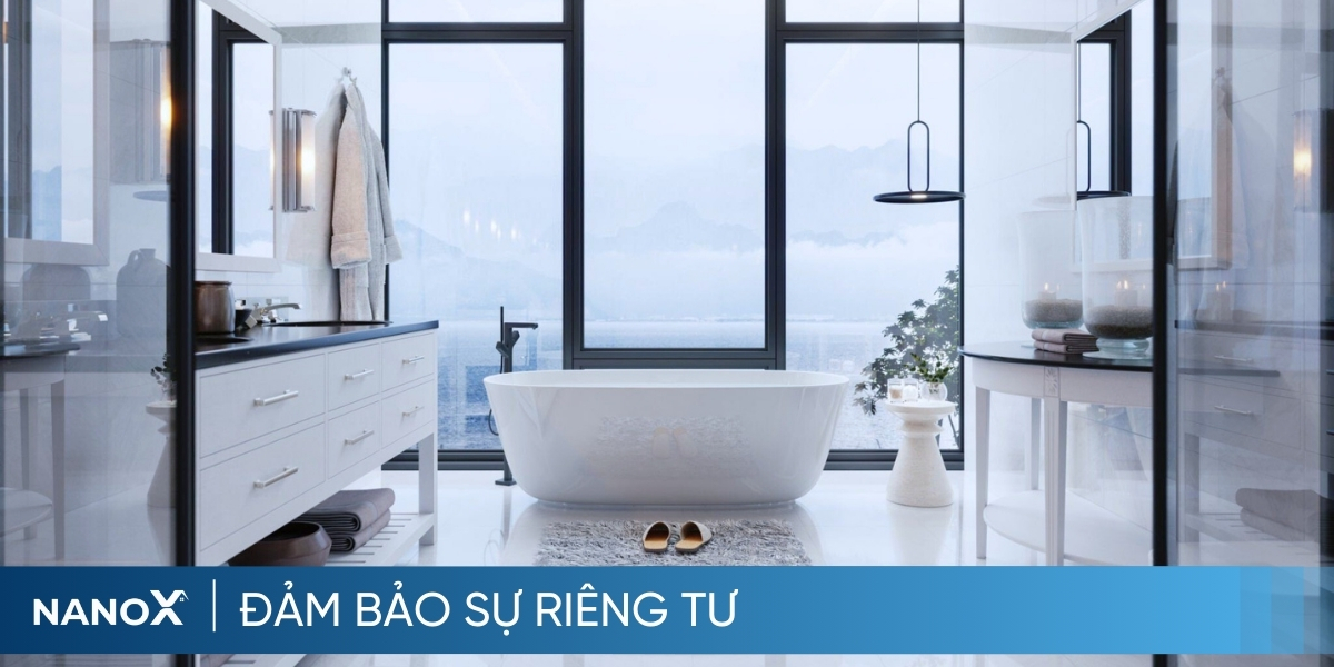 Phim cách nhiệt NanoX đảm bảo sự riêng tư