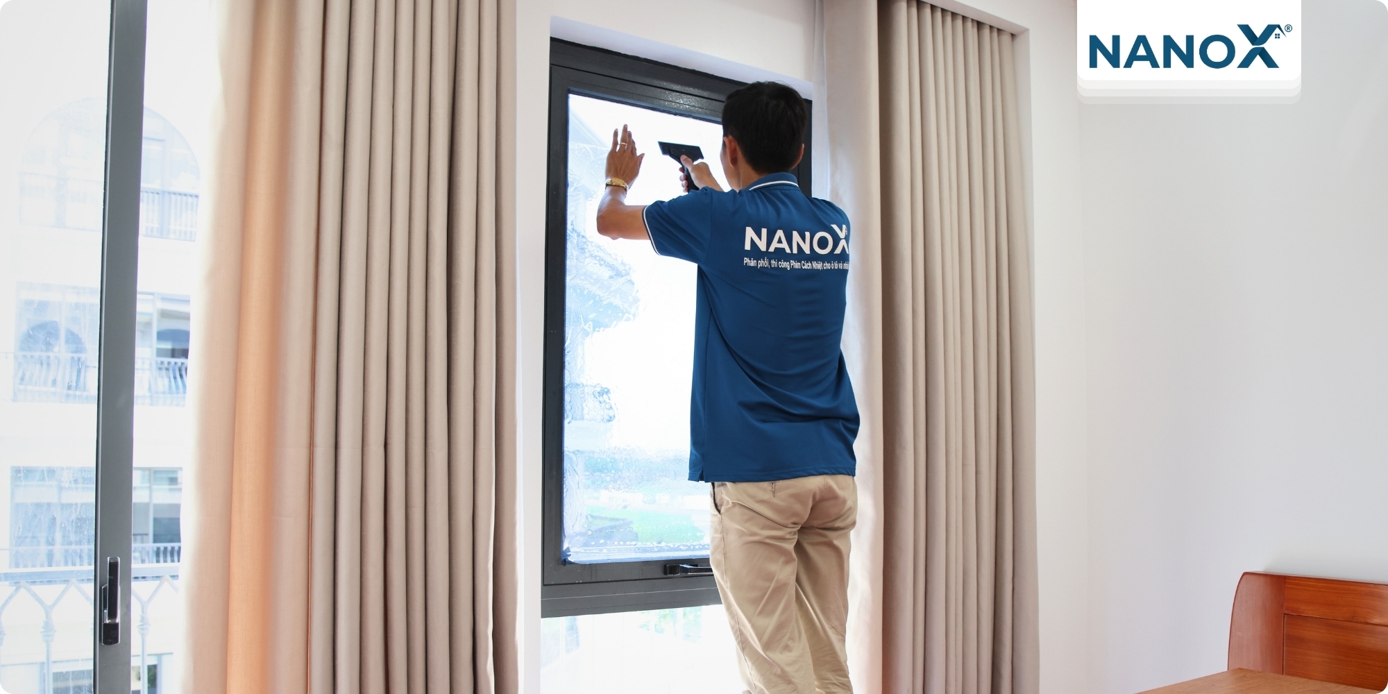 Nhà phố Vạn Phúc City 10 Dán phim cách nhiệt nhà phố Vạn Phúc City
