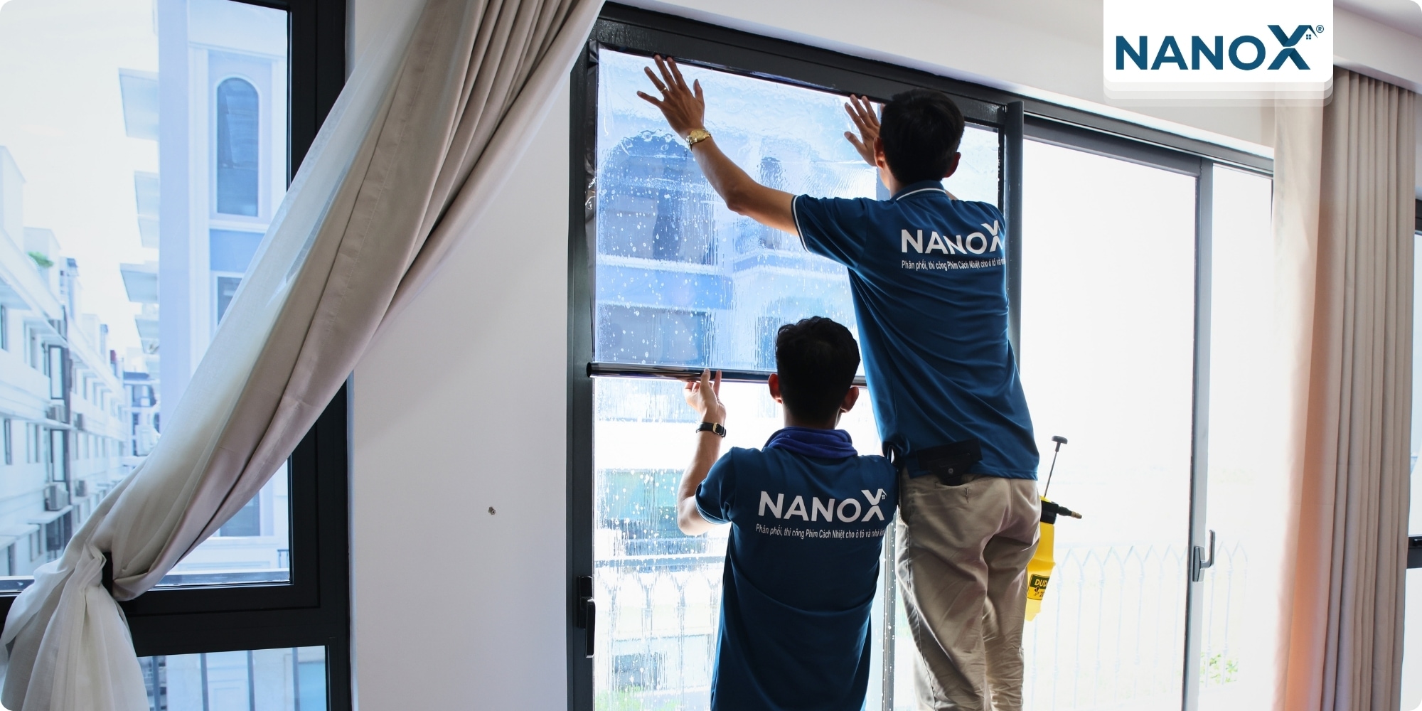 Nhà phố Vạn Phúc City 11 Dán phim cách nhiệt nhà phố Vạn Phúc City