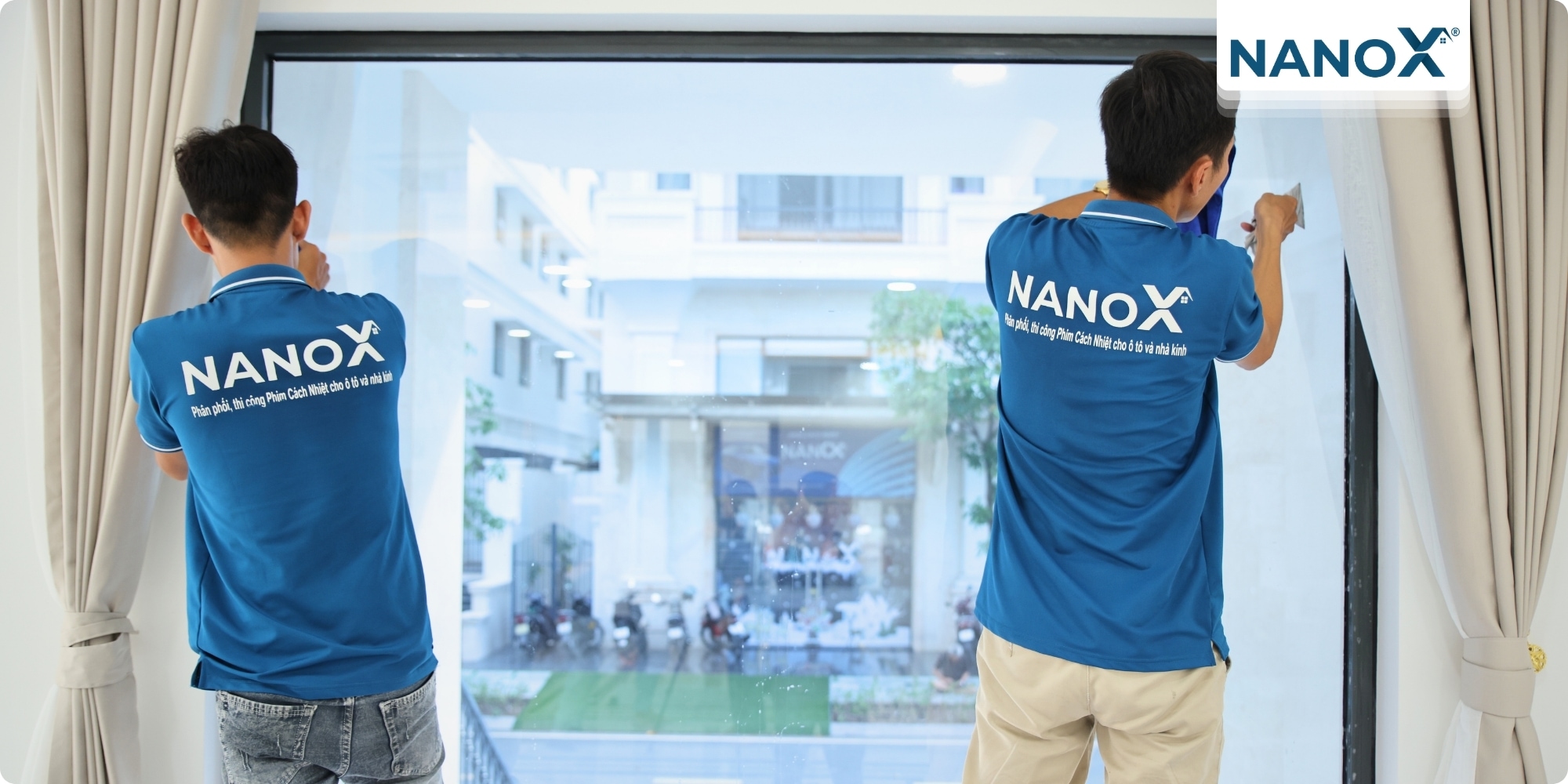 Nhà phố Vạn Phúc City 4 Dán phim cách nhiệt nhà phố Vạn Phúc City