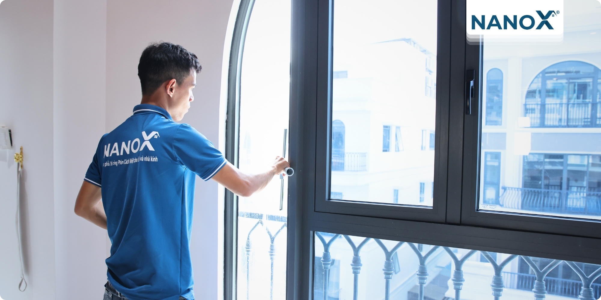 Nhà phố Vạn Phúc City 8 Dán phim cách nhiệt nhà phố Vạn Phúc City