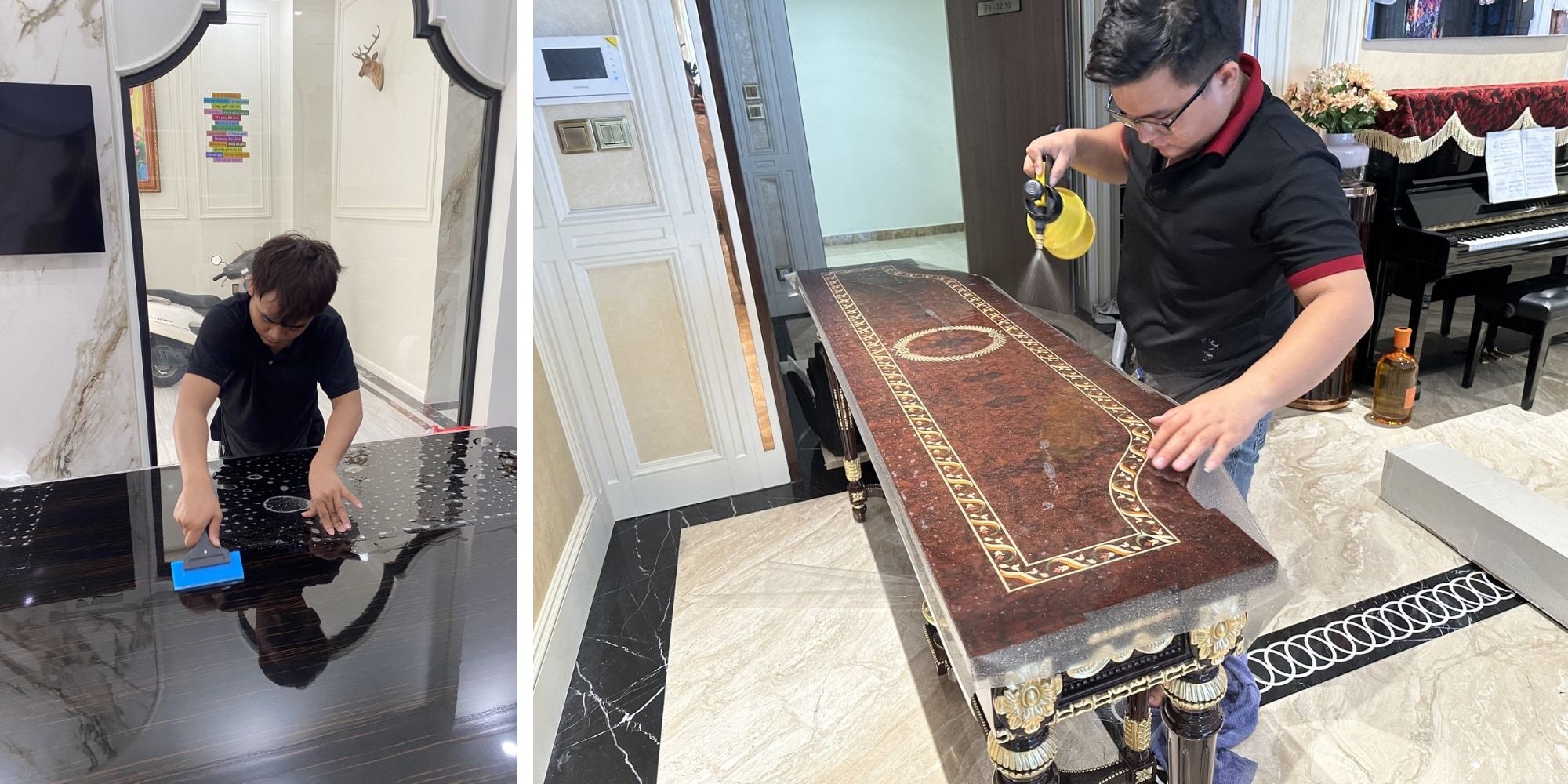 Trước khi dán phim bảo vệ PPF