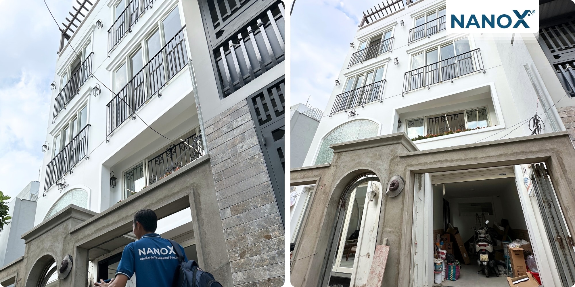 Dán phim cách nhiệt nhà phố phường Bình Hưng Hoà
