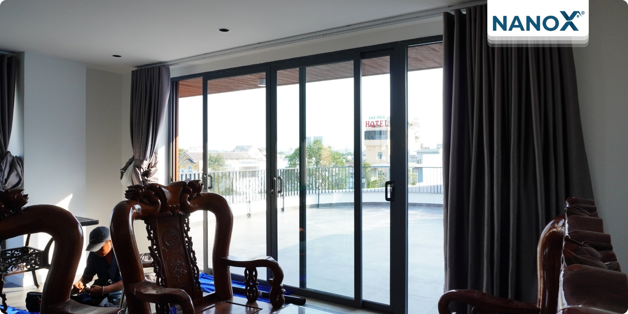 Dán phim cách nhiệt nhà phố phường Dĩ An, TP.HCM