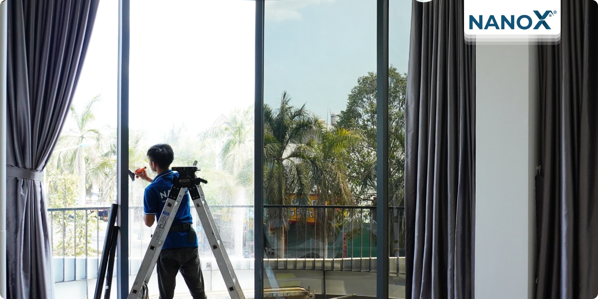 Dán phim cách nhiệt nhà phố phường Dĩ An, TP.HCM