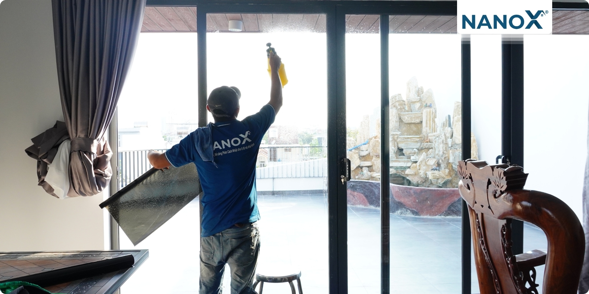 Dán phim cách nhiệt nhà phố phường Dĩ An, TP.HCM