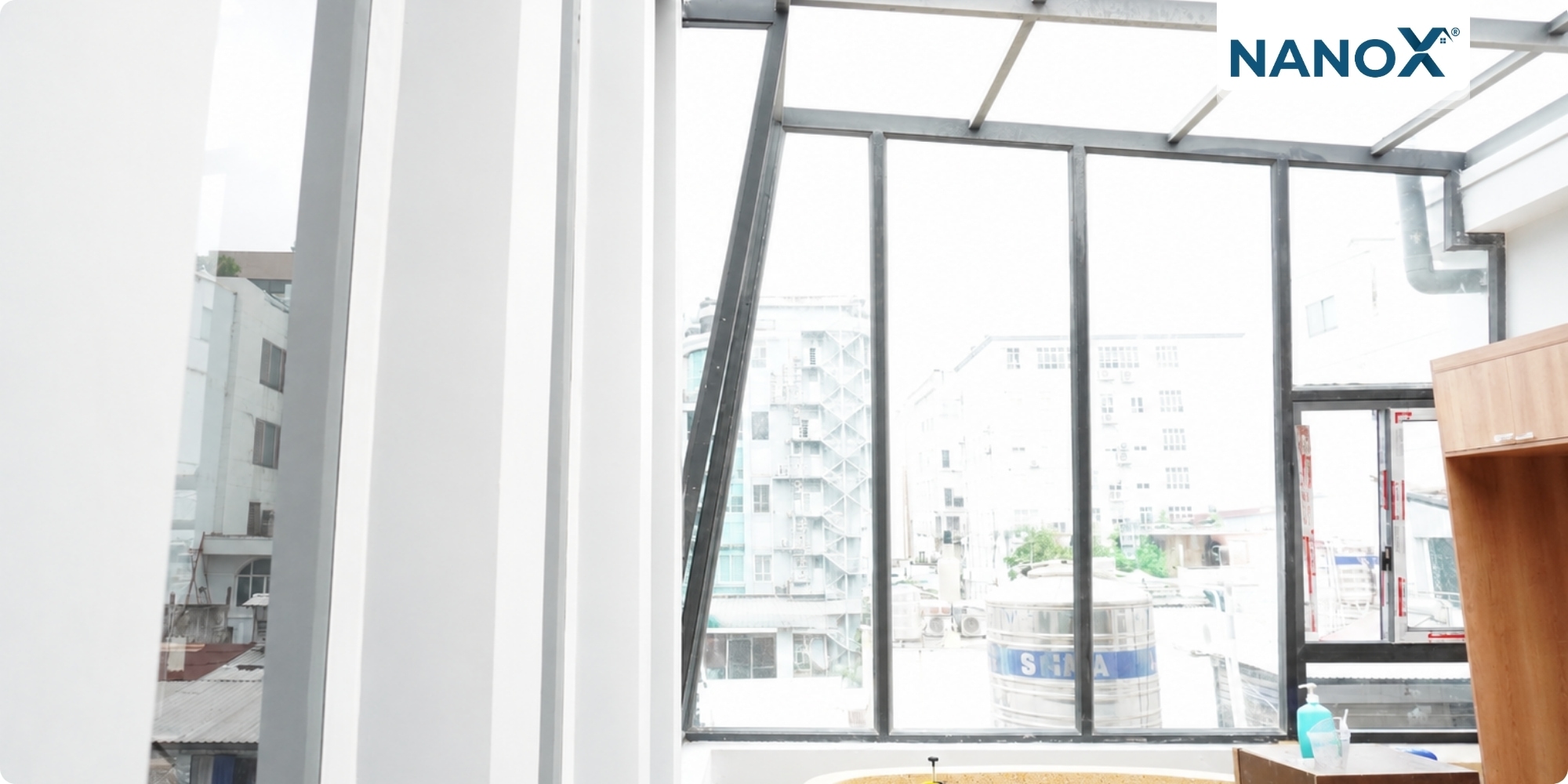 Dán phim cách nhiệt nhà phố phường Phú Nhuận