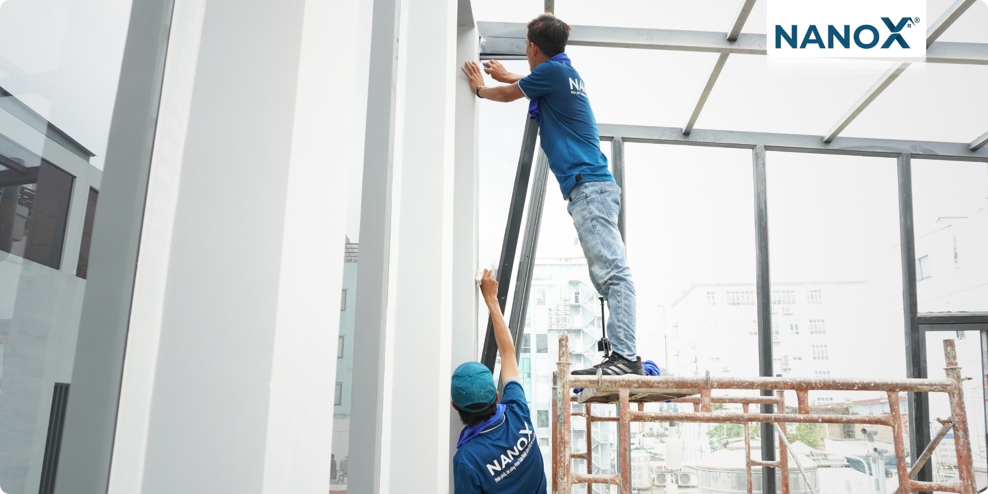 Dán phim cách nhiệt nhà phố phường Phú Nhuận