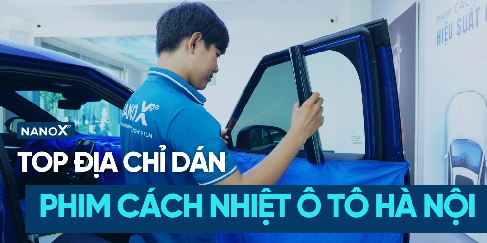 địa chỉ dán phim cách nhiệt ô tô hà nội 