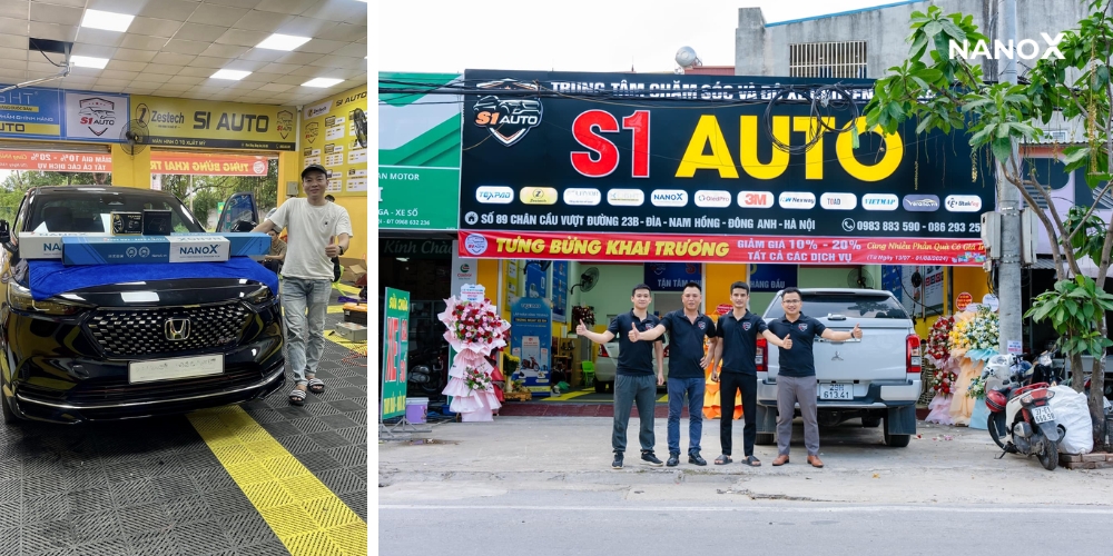 S1 Auto - Đông Anh, Hà Nội - Địa chỉ dán phim cách nhiệt Hà Nội