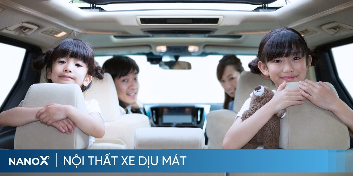 Phim cách nhiệt ô tô NanoX giúp nội thất xe dịu mát