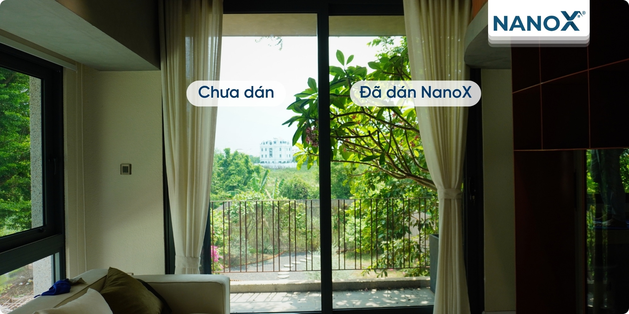 Dán phim cách nhiệt nhà phố khu dân cư Phú Hữu
