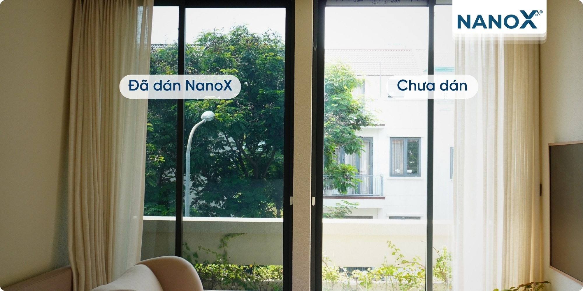 Dán phim cách nhiệt nhà phố khu dân cư Phú Hữu