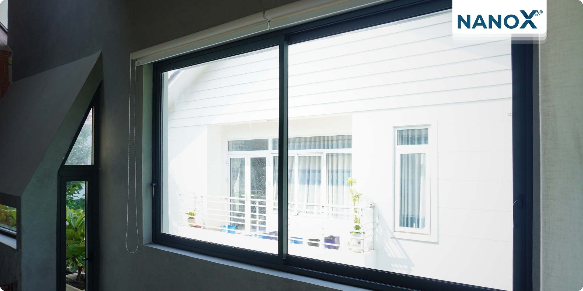 Dán phim cách nhiệt nhà phố khu dân cư Phú Hữu
