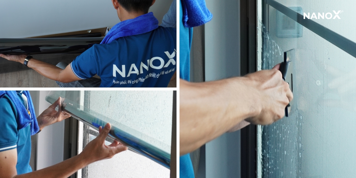 dán phim cách nhiệt căn hộ thủ thiêm sky -nanoX 