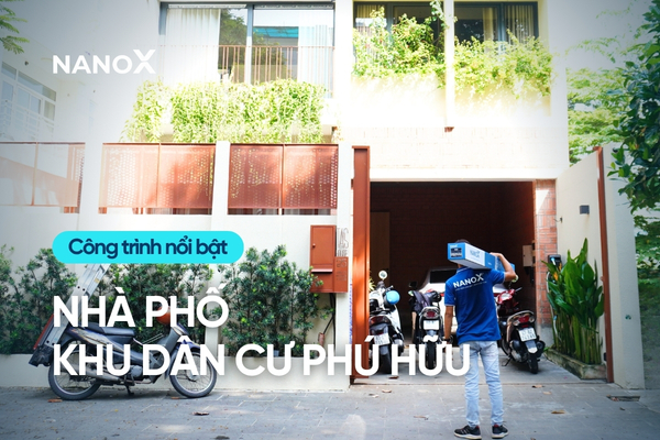 Dán phim cách nhiệt nhà phố khu dân cư Phú Hữu