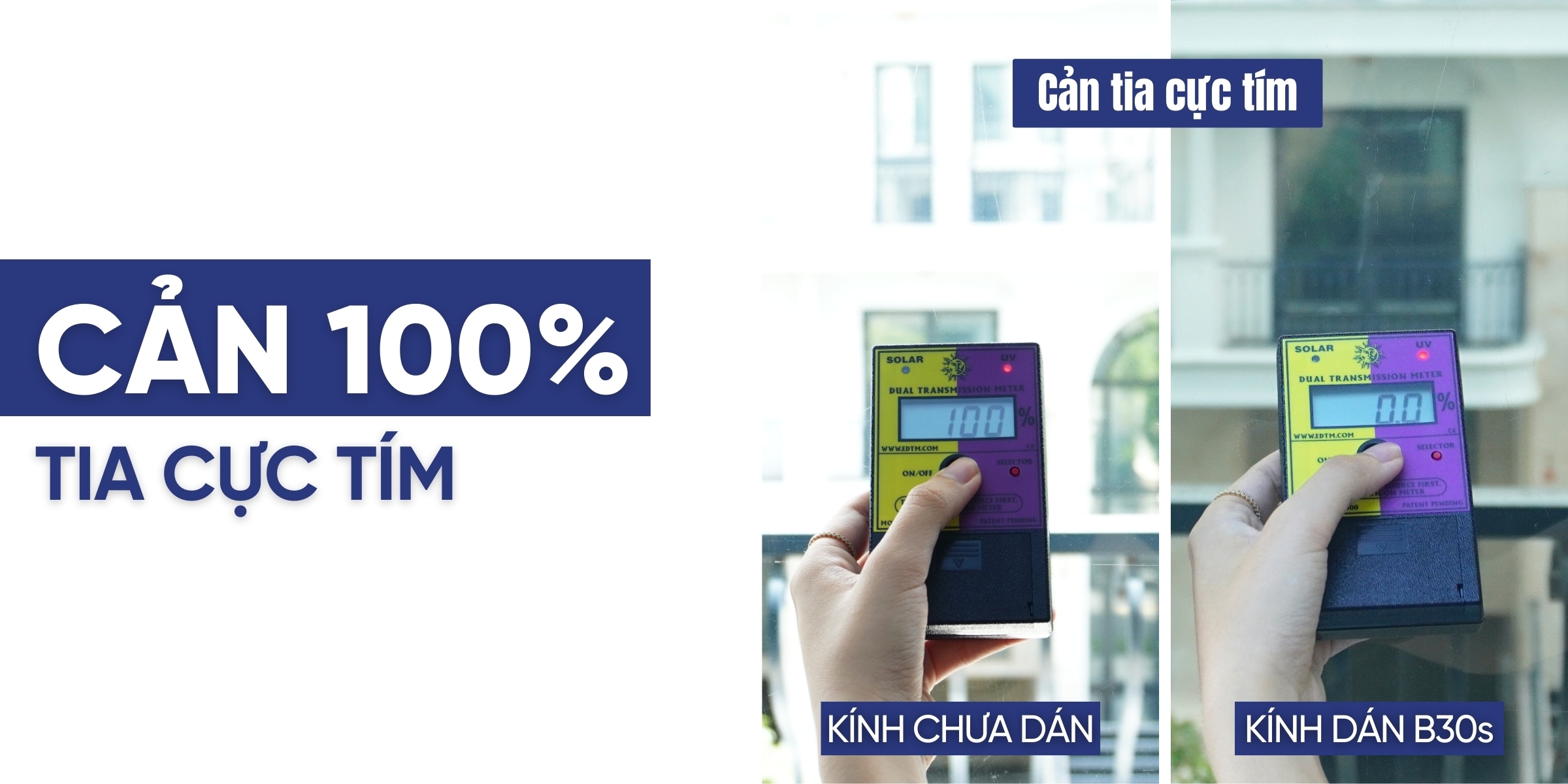 Phim cách nhiệt nhà kính NanoX Supreme 15 cản UV 100%