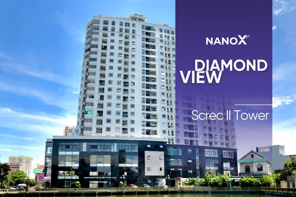 dán phim cách nhiệt căn hộ Screc II Tower - nanox