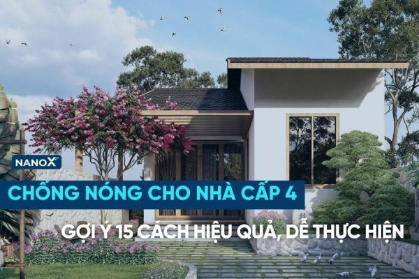 chống nóng cho nhà cấp 4