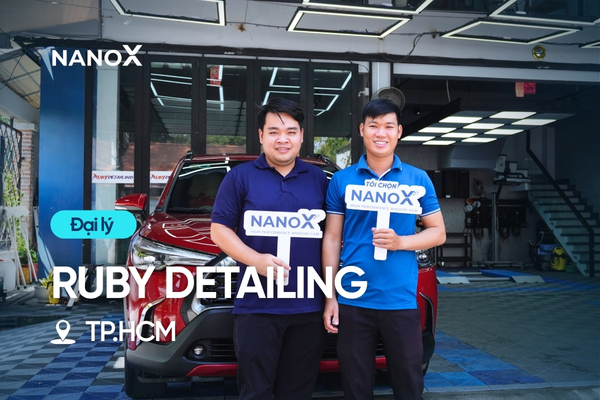 dai ly phim cach nhiet NanoX TPHCM Ruby Detailing