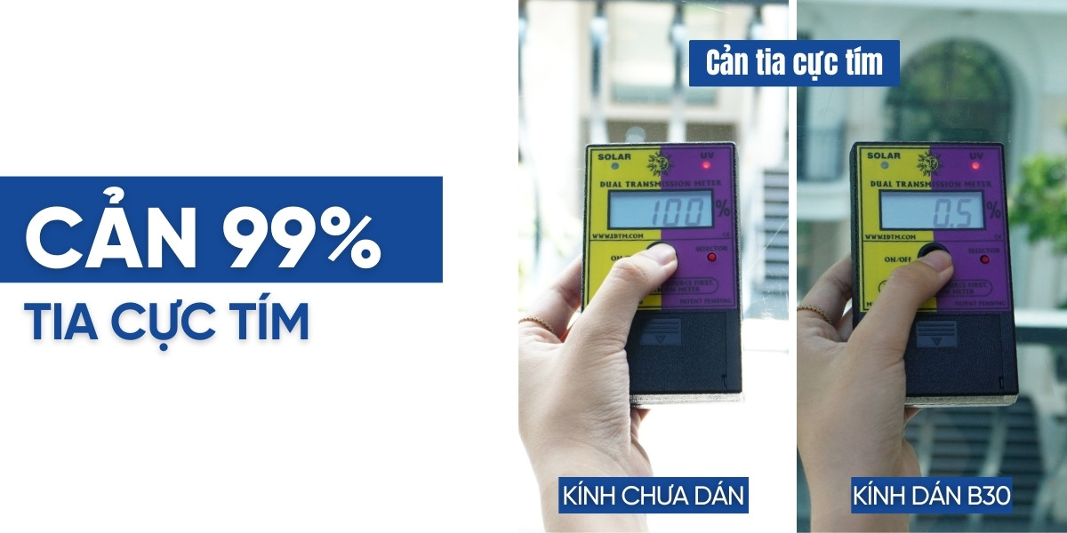 Phim cách nhiệt nhà kính NanoX Ice-Con B30