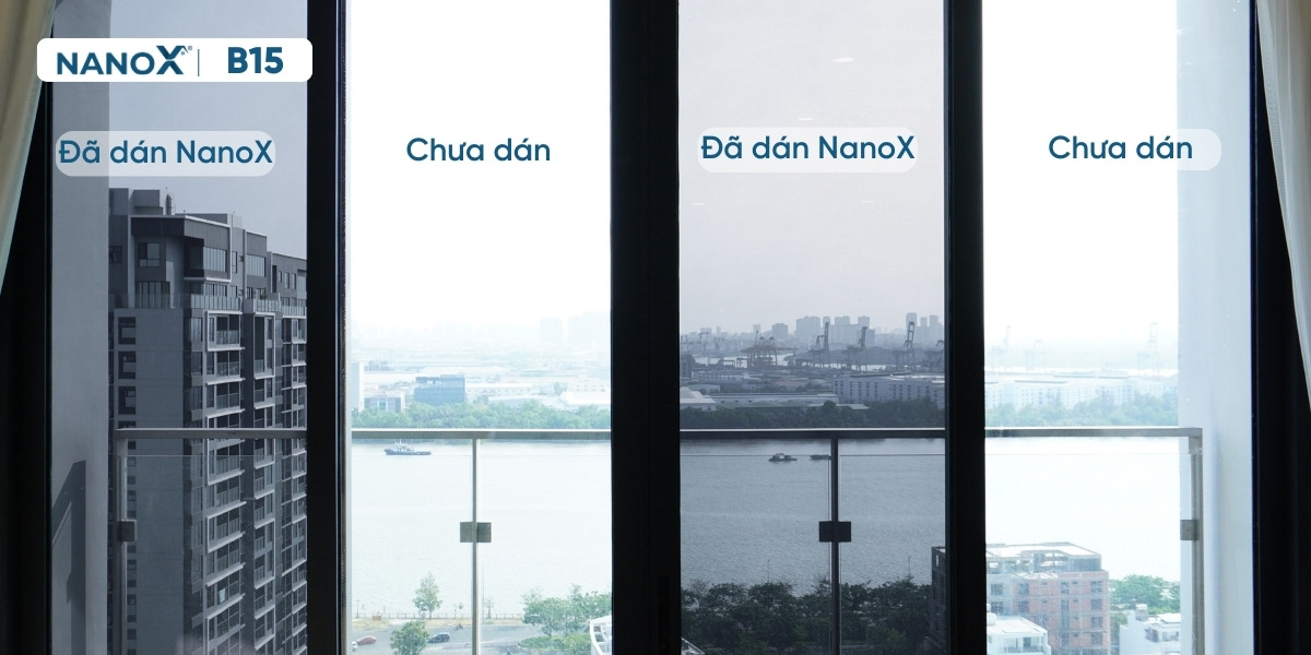 Phim cách nhiệt nhà kính NanoX Ice-Con B15