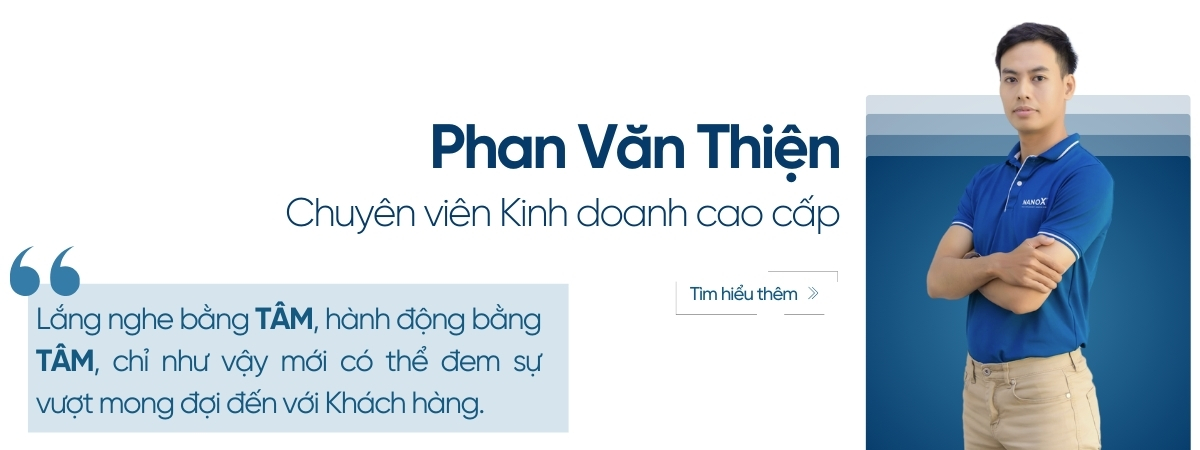 Chuyên viên Kinh doanh: Phan Văn Hiệp