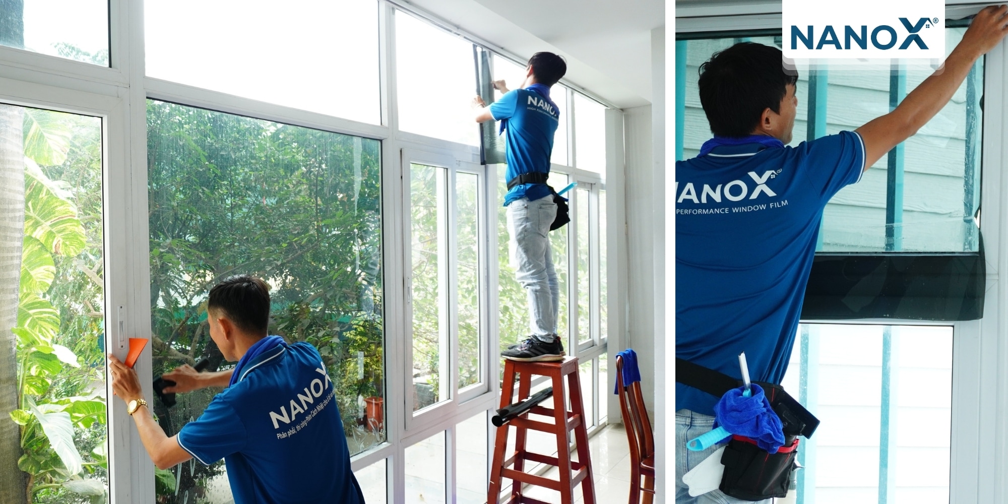 Chú Hùng - Dán phim văn phòng công ty An Bình 3 trai nghiem khach hang dan phim cach nhiet van phong cong ty an binh 2 1