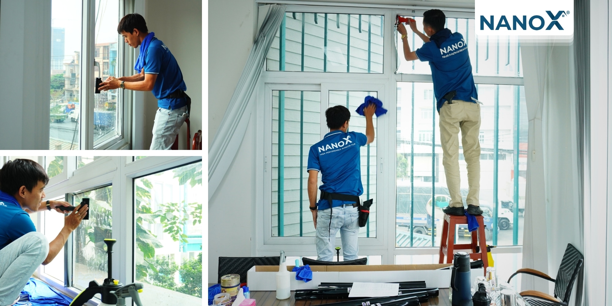 Chú Hùng - Dán phim văn phòng công ty An Bình 4 trai nghiem khach hang dan phim cach nhiet van phong cong ty an binh 3