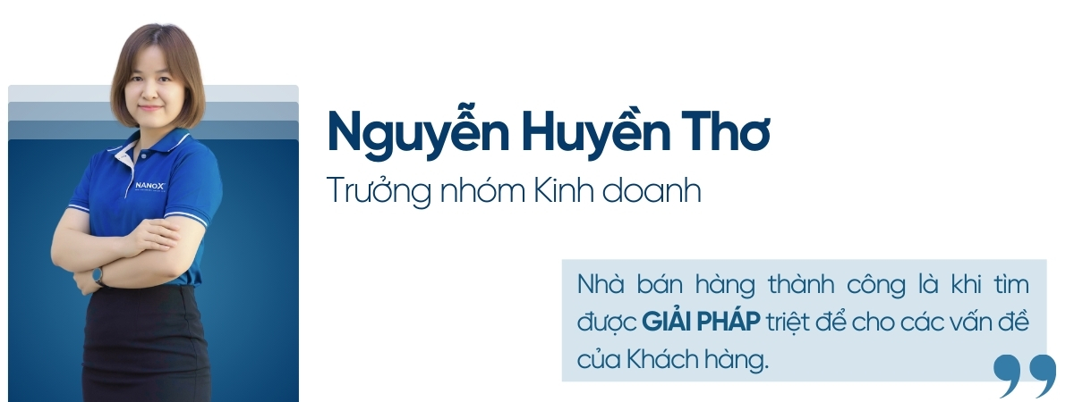 Sales Leader: Nguyễn Huyền Thơ