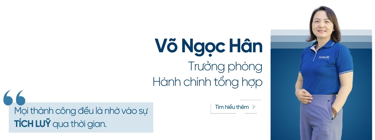 Trưởng phòng Hành chính: Võ Ngọc Hân