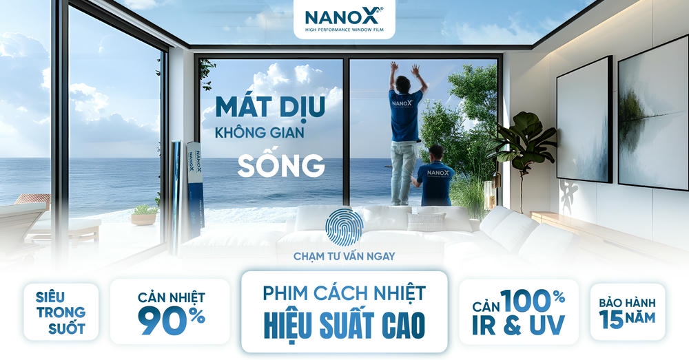 NanoX - Đơn vị cung cấp phim cách nhiệt biệt thự chất lượng, uy tín