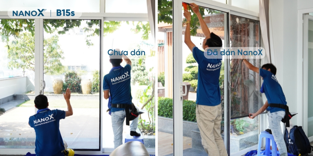 Giấy Dán Kính Chống Tia UV

