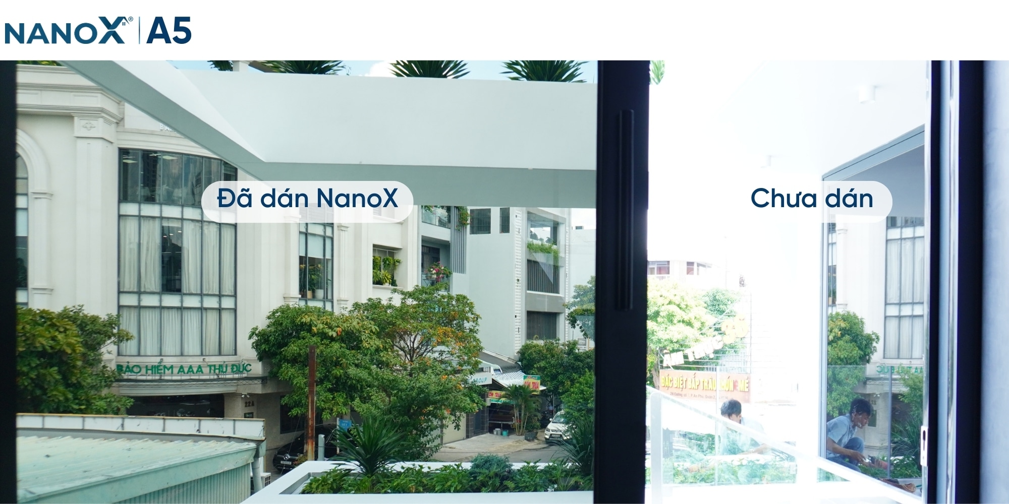 Phim dán kính 1 chiều A5