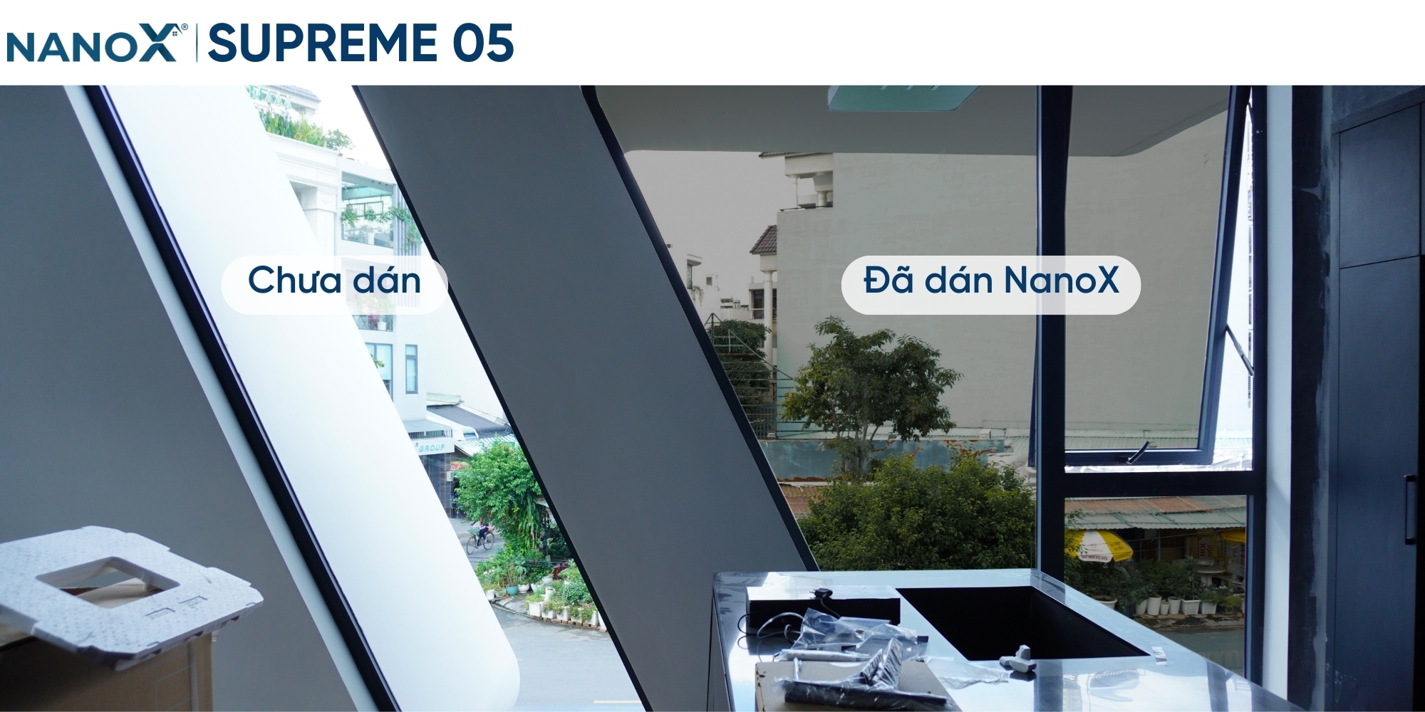 Phim dán kính 1 chiều Supreme 05