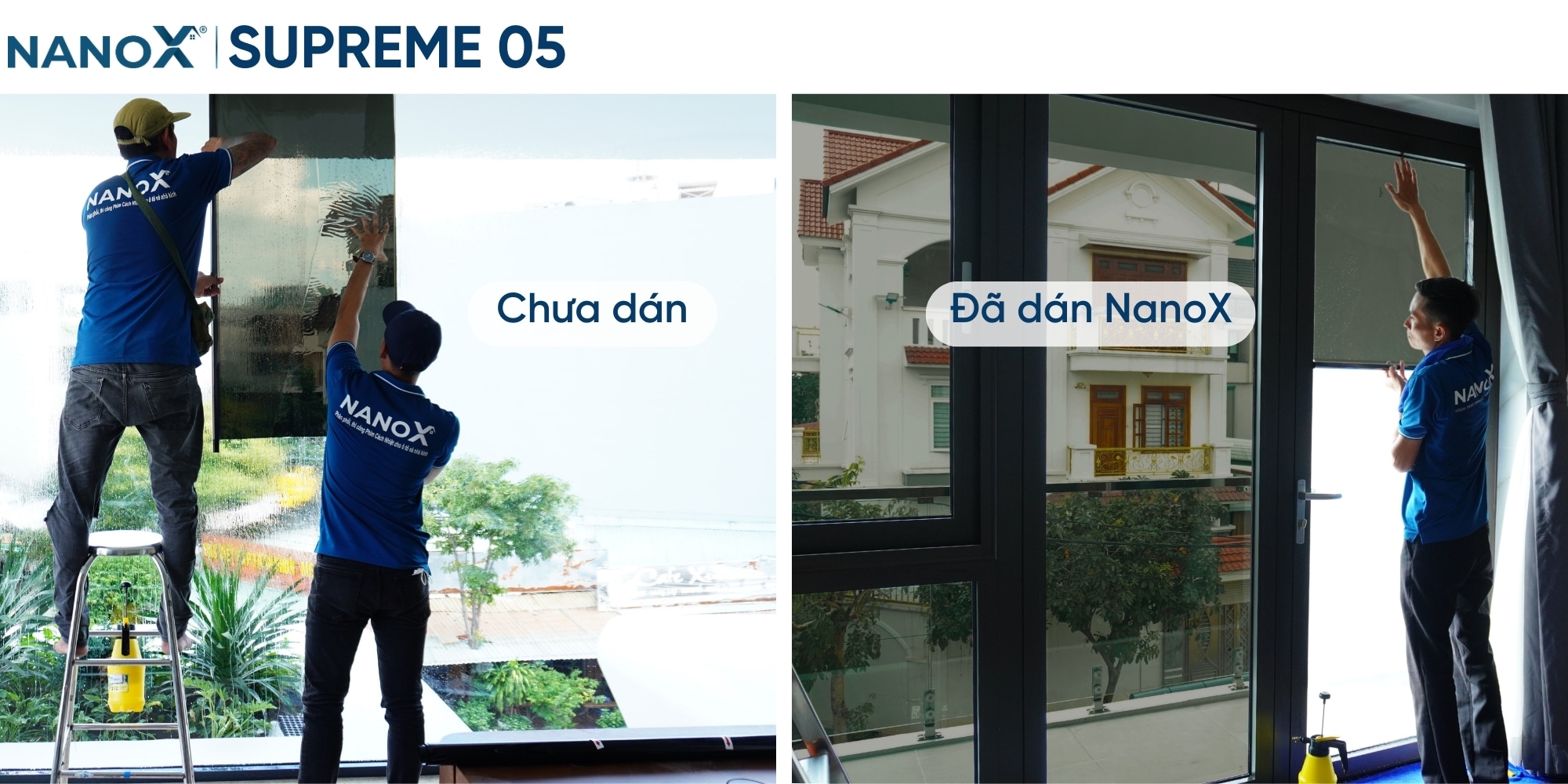 Phim dán kính 1 chiều Supreme 05