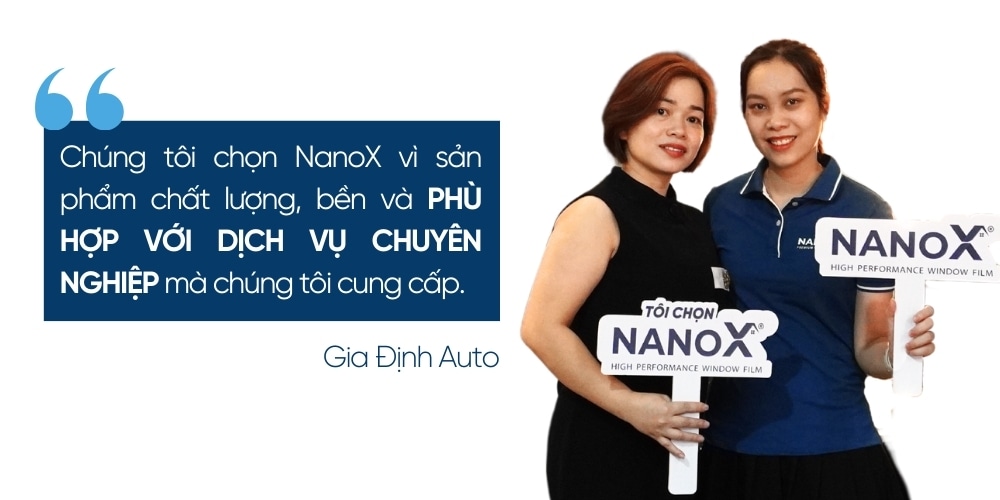 dai ly phim cach nhiet NanoX Gia Dinh Auto