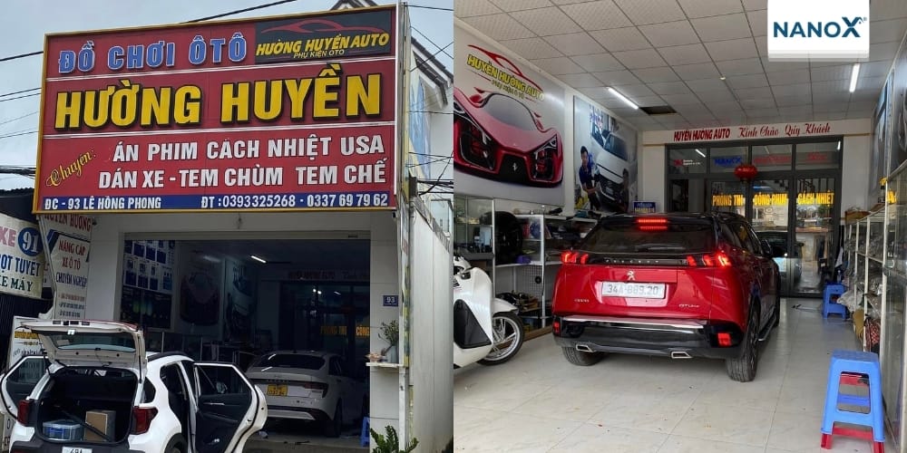 Huyền Hường Auto là đơn vị chuyên cung cấp dịch vụ dán phim cách nhiệt nhà kính và ô tô