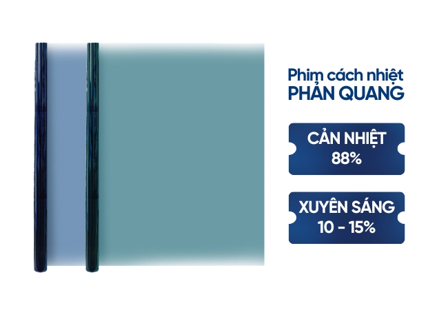 phim cách nhiệt phản quang tại NanoX